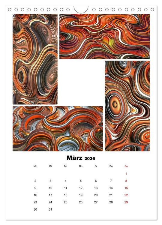 Produktbild: Vierkl&auml;nge (Wandkalender 2026 DIN A4 hoch), CALVENDO Monatskalender