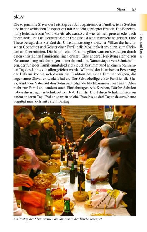 Produktbild: TRESCHER Reiseführer Serbien
