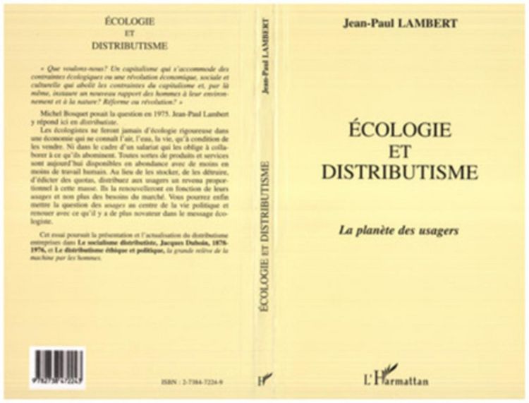 Produktbild: Ecologie et Distributisme
