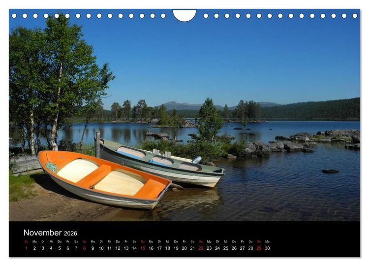 Produktbild: Norwegische Lichtblicke (Wandkalender 2026 DIN A4 quer), CALVENDO Monatskalender