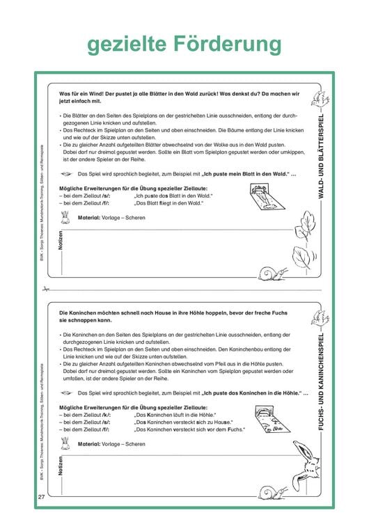 Produktbild: Mundmotorik-Training, Silben- und Reimspiele