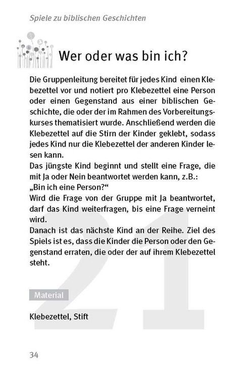 Produktbild: Die 50 besten Spiele f&uuml;r die Erstkommunion-Vorbereitung