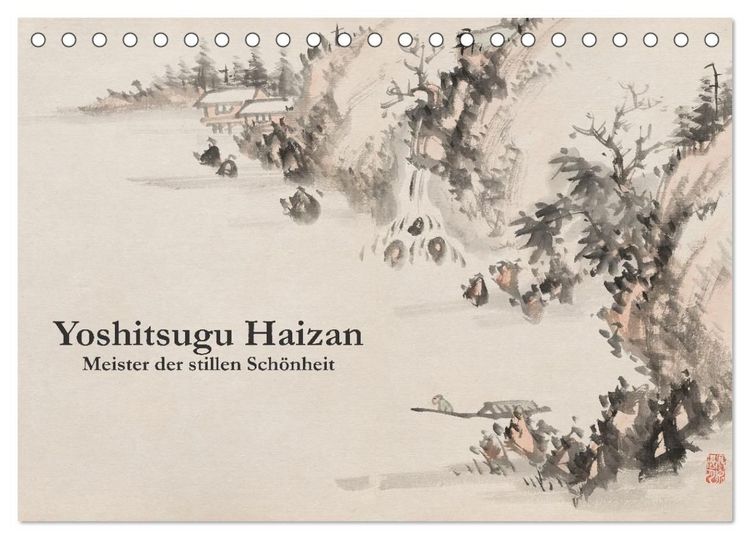 Produktbild: Yoshitsugu Haizan (Tischkalender 2027 DIN A5 quer), CALVENDO Monatskalender