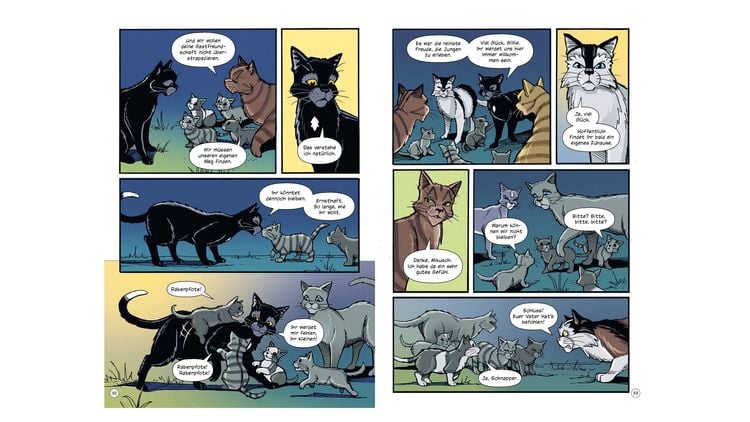 Produktbild: Warrior Cats - Rabenpfotes Weg