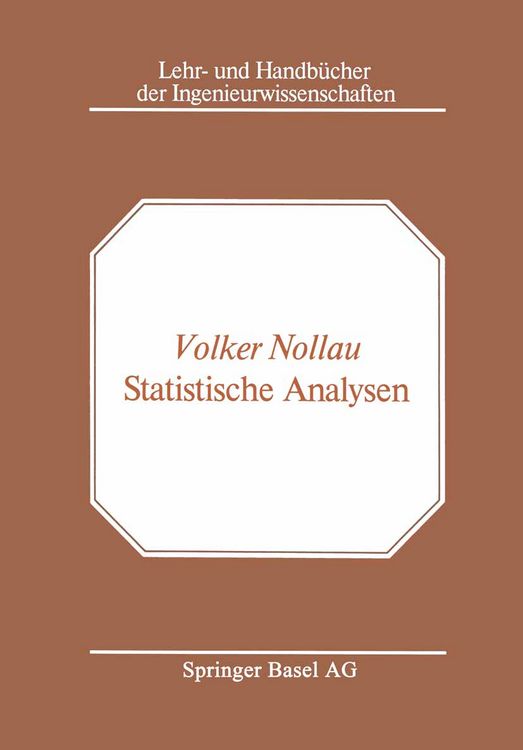 Produktbild: Statistische Analysen