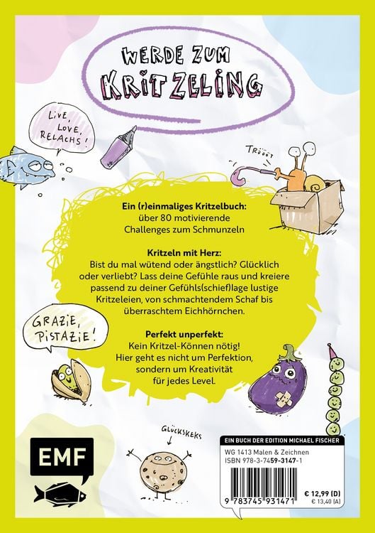 Produktbild: Mein (un)perfektes Kritzelbuch