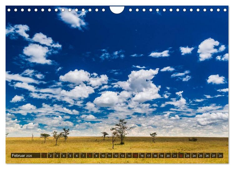 Produktbild: Kenia 2026 (Wandkalender 2026 DIN A4 quer), CALVENDO Monatskalender