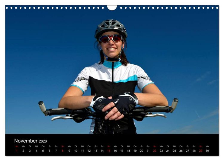 Produktbild: BIKE and FUN (Wandkalender 2026 DIN A3 quer), CALVENDO Monatskalender