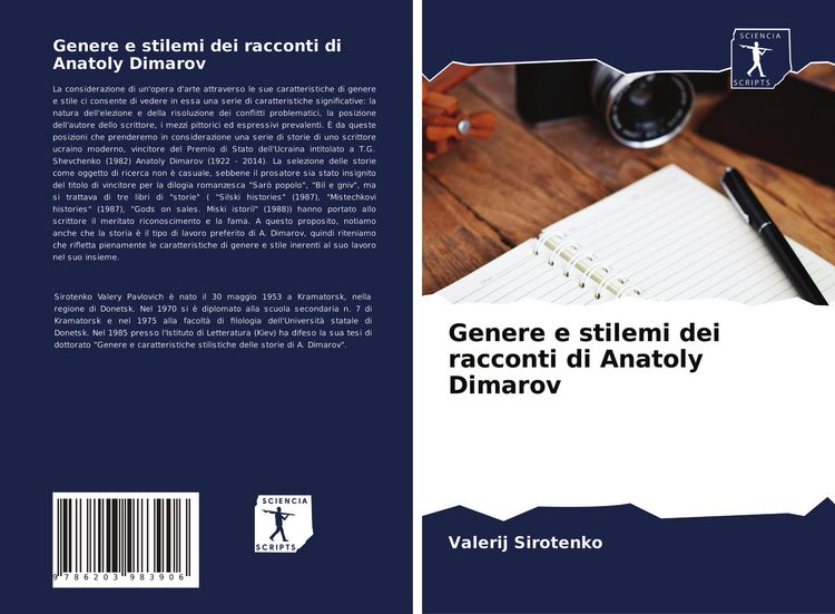 Produktbild: Genere e stilemi dei racconti di Anatoly Dimarov