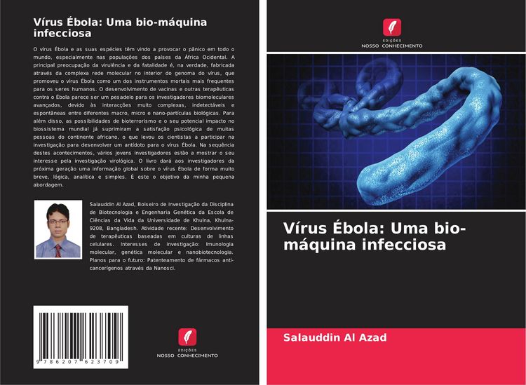 Produktbild: V&iacute;rus &Eacute;bola: Uma bio-m&aacute;quina infecciosa