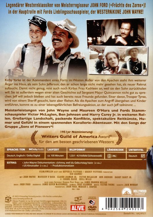 Produktbild: Rio Grande (John Wayne) (Neuauflage)