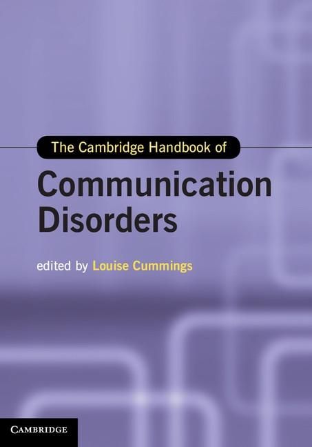 Produktbild: Cambridge Handbook of Communication Disorders