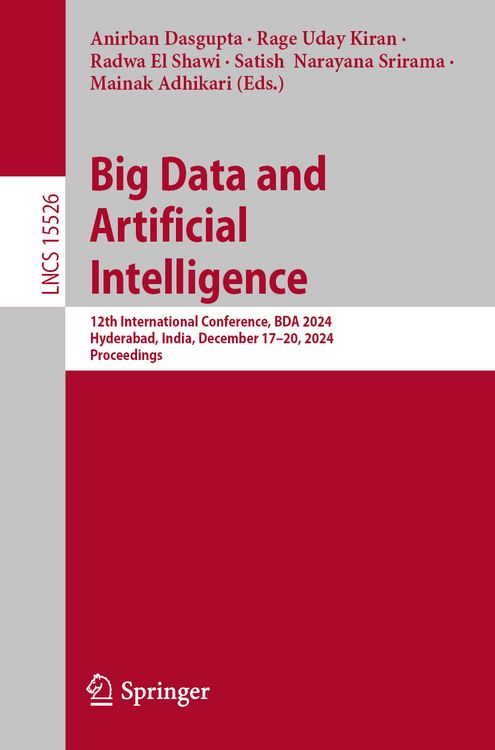 Produktbild: Big Data and Artificial Intelligence