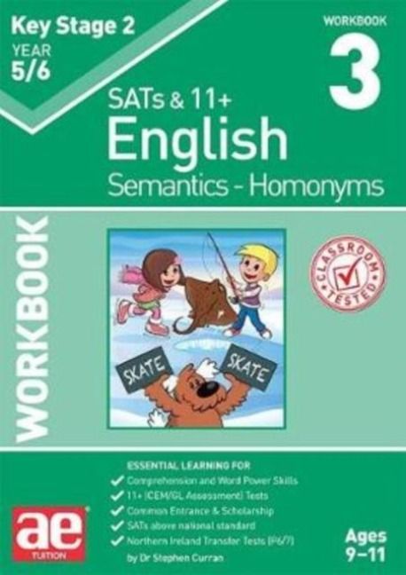 Produktbild: KS2 Semantics Year 5/6 Workbook 3 - Homonyms