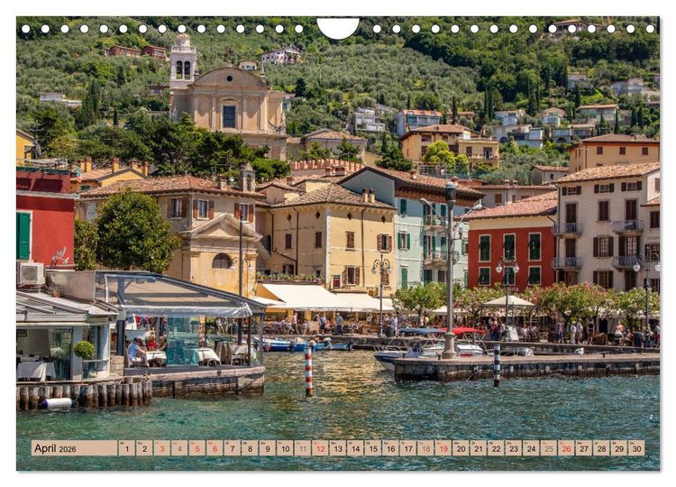 Produktbild: Italiens romantische Seen (Wandkalender 2026 DIN A4 quer), CALVENDO Monatskalender