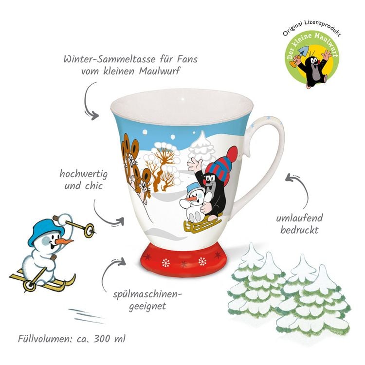 Produktbild: Tr&ouml;tsch Der kleine Maulwurf Sammeltasse Winter