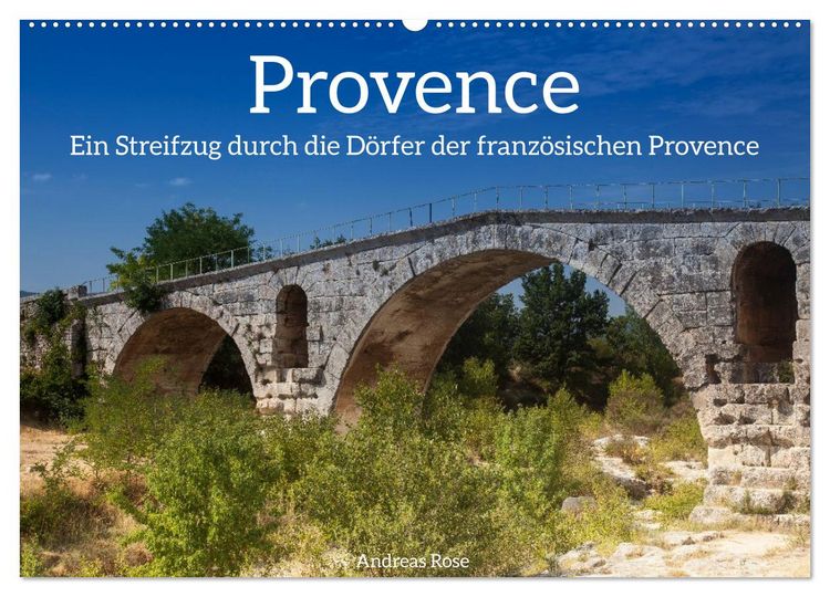 Produktbild: Frankreich. Ein Streifzug durch die D&ouml;rfer der franz&ouml;sischen Provence (Wandkalender 2026 DIN A2 quer), CALVENDO Monatskalender