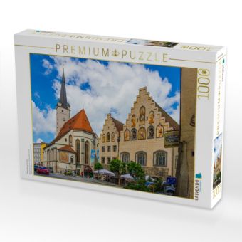 Produktbild: CALVENDO Puzzle Wasserburg am Inn | 1000 Teile Lege-Gr&ouml;&szlig;e 64x48cm Foto-Puzzle f&uuml;r gl&uuml;ckliche Stunden