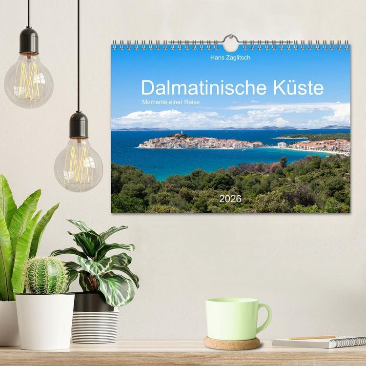 Produktbild: Dalamtinische K&uuml;ste - Momente einer Reise (Wandkalender 2026 DIN A4 quer), CALVENDO Monatskalender