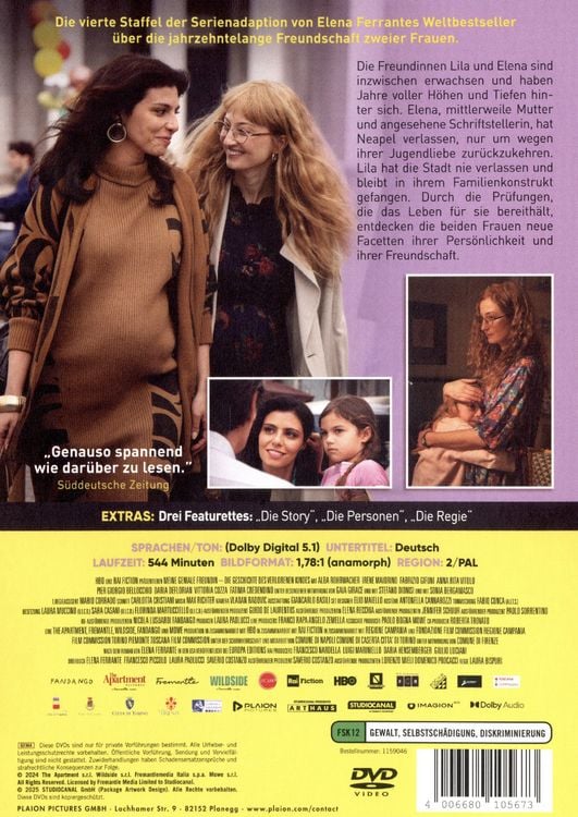 Produktbild: Meine geniale Freundin - 4. Staffel [3 DVDs]