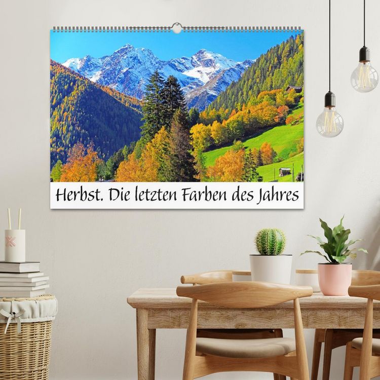 Produktbild: Herbst. Die letzten Farben des Jahres (Wandkalender 2027 DIN A2 quer), CALVENDO Monatskalender