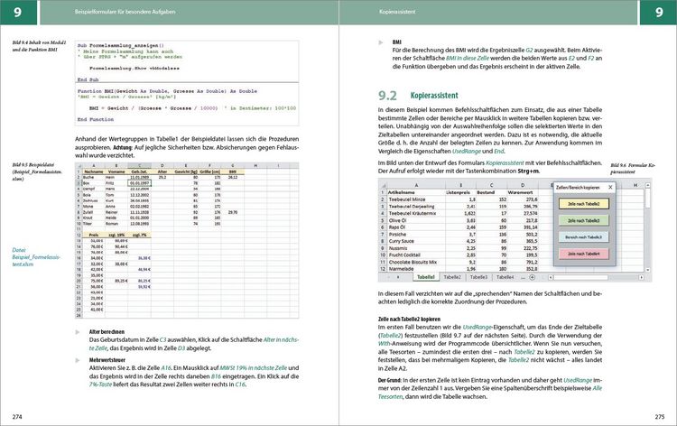 Produktbild: VBA mit Excel - Der leichte Einstieg: Vom ersten Makro zur eigenen Eingabemaske - F&uuml;r Excel 2010 bis 2021, 365