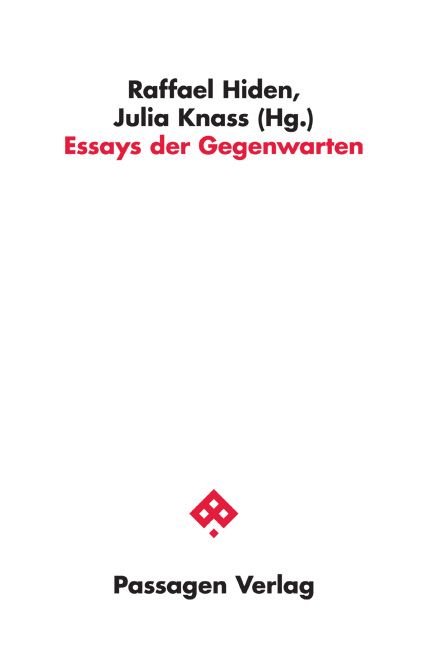 Produktbild: Essays der Gegenwarten