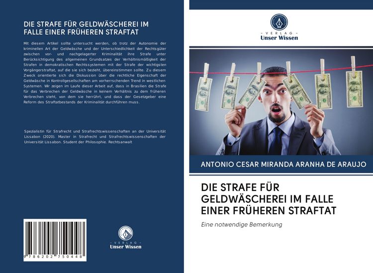 Produktbild: Die Strafe f&uuml;r Geldw&auml;scherei im Falle einer Fr&uuml;heren Straftat