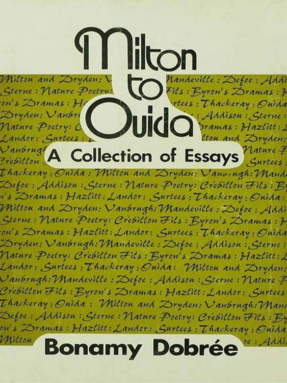 Produktbild: Milton to Ouida