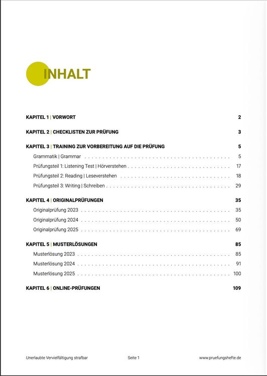 Produktbild: Pr&uuml;fungsheft MSA und eBBR 2027 Berlin/Brandenburg &ndash; Englisch