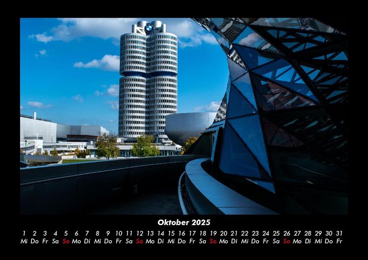 Produktbild: M&uuml;nchen 2025 Fotokalender DIN A3