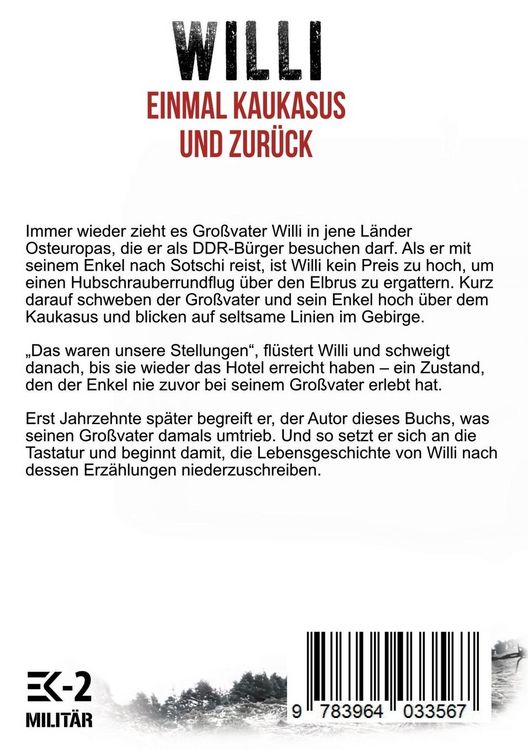 Produktbild: Willi &ndash; Einmal Kaukasus und zur&uuml;ck