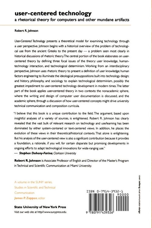 Produktbild: User-Centered Technology