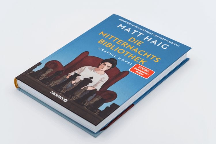 Produktbild: Die Mitternachtsbibliothek. Graphic Novel