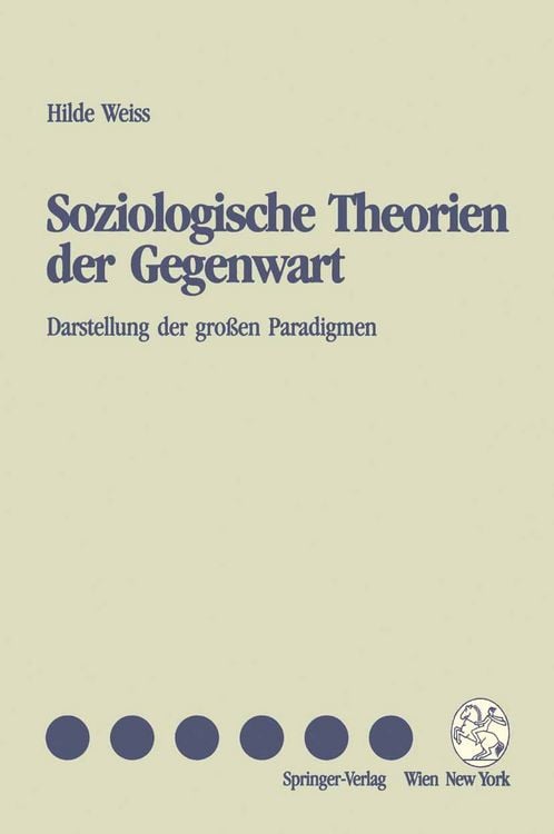 Produktbild: Soziologische Theorien der Gegenwart