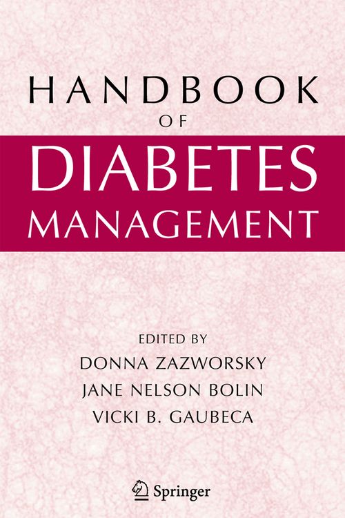 Produktbild: Handbook of Diabetes Management