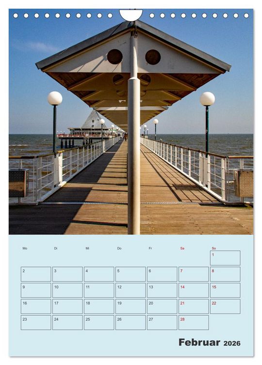 Produktbild: Kaiserb&auml;der auf Usedom (Wandkalender 2026 DIN A4 hoch), CALVENDO Monatskalender