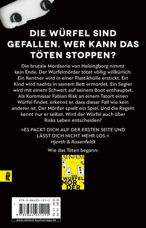 Produktbild: Die R&uuml;ckkehr des W&uuml;rfelm&ouml;rders