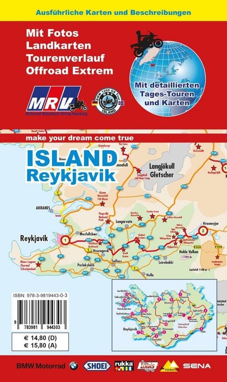 Produktbild: Mit dem Motorrad durch Island