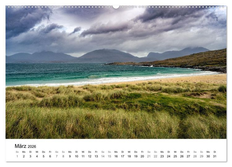 Produktbild: Luskentyre - Isle of Harris, Outer Hebrides (Wandkalender 2026 DIN A2 quer), CALVENDO Monatskalender