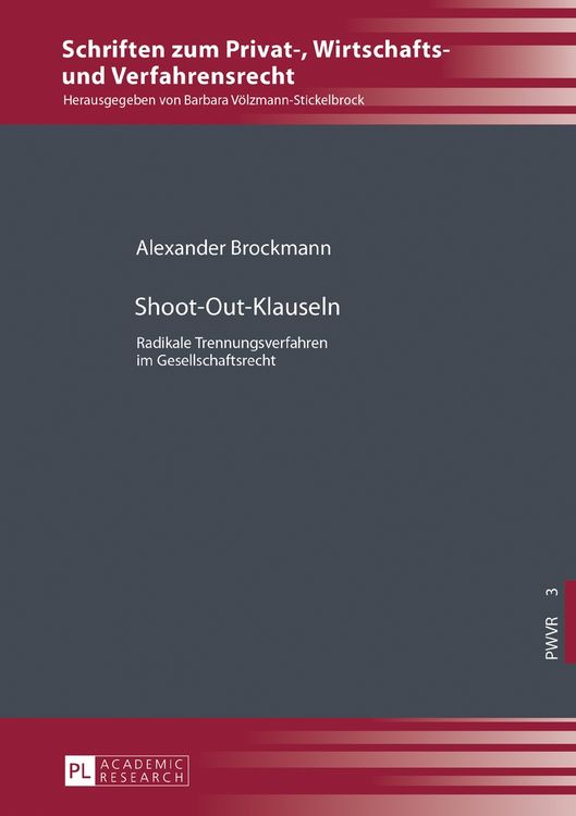 Produktbild: Shoot-Out-Klauseln