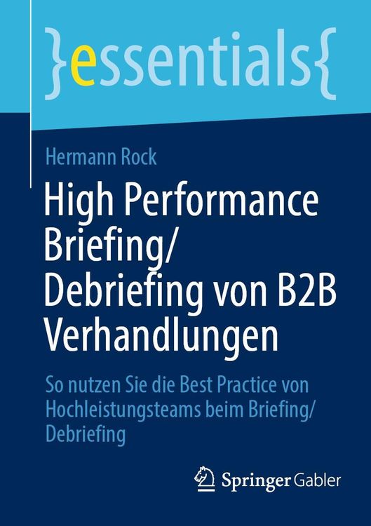 Produktbild: High Performance Briefing/Debriefing von B2B Verhandlungen