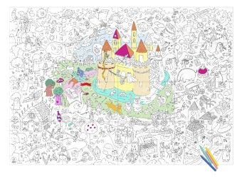 Produktbild: Giant Coloring Poster 70 x 100, Magic