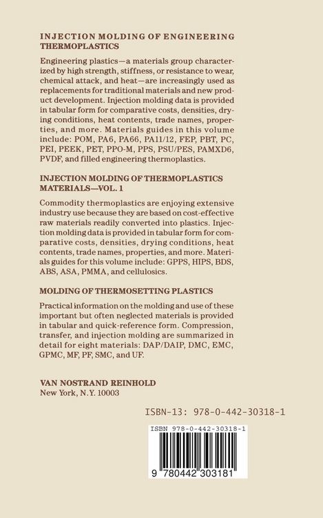 Produktbild: Molding of Thermosetting Plastics