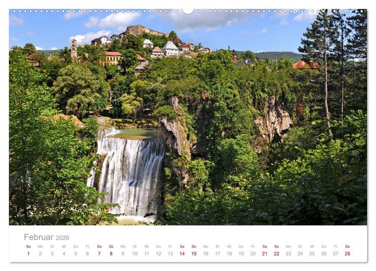 Produktbild: Kreuz und quer durch Bosnien-Herzegowina (Wandkalender 2026 DIN A2 quer), CALVENDO Monatskalender