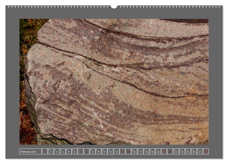 Produktbild: Gesteine und mineralische Bildungen (hochwertiger Premium Wandkalender 2026 DIN A2 quer), Kunstdruck in Hochglanz