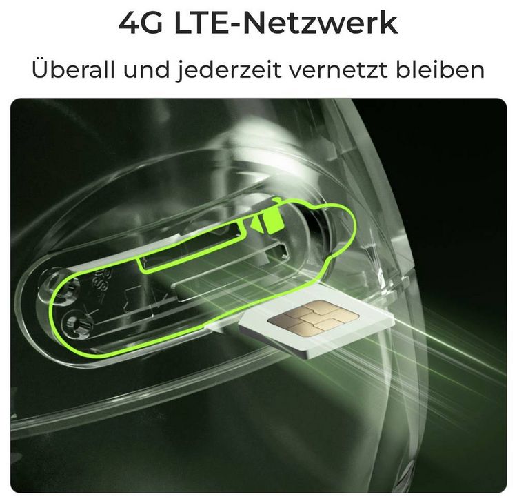 Produktbild: Reolink Go Series G450 with Solar Panel 2 GSM IP &Uuml;berwachungskamera 3840 x 2160 Pixel