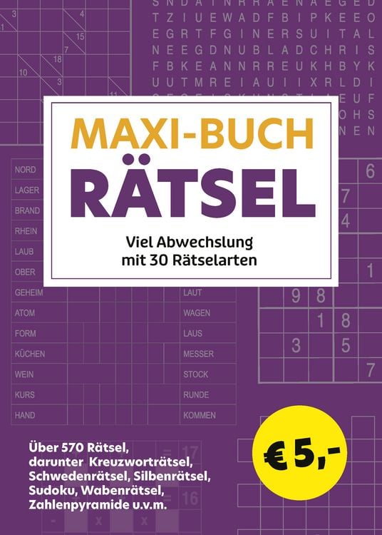 Produktbild: Maxi-Buch R&auml;tsel Band 4