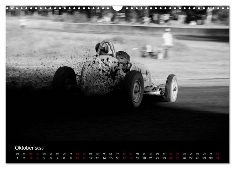 Produktbild: Dirt Track Races (Wandkalender 2026 DIN A3 quer), CALVENDO Monatskalender