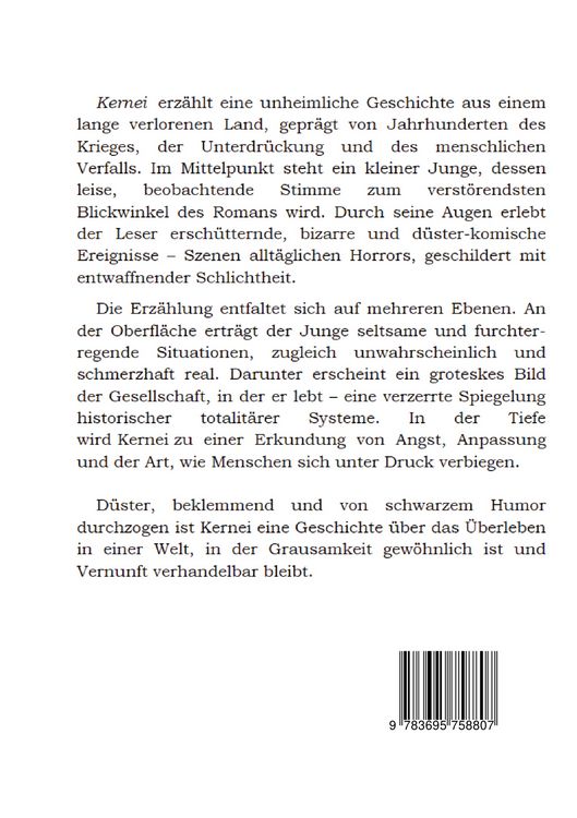 Produktbild: KERNEI - Menschliche Bosheit und der Verfall der Gesellschaft